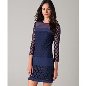 Diane Von Furstenberg ENNY Polka Dot Dress